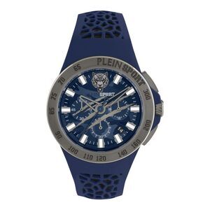 Plein Sport Thunderstorm Chrono Silicone Watch Grey Mens